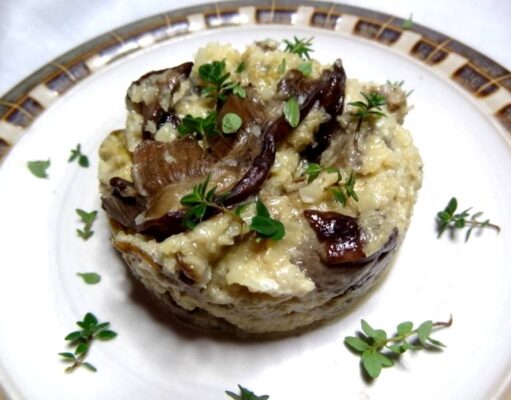 Risotto de cèpes keto