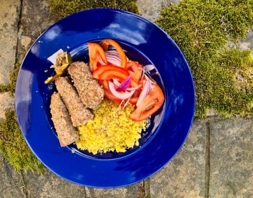 Garba et attiéké (Côte d’Ivoire)