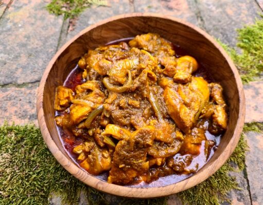 Poulet à la sauce graine (Gabon)