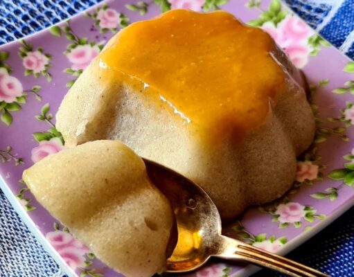 Gâteau de semoule au caramel