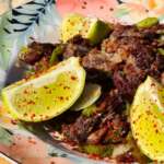 Viande de chèvre grillée