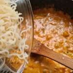 Spaghetti aux crevettes 0013