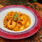 Spaghetti aux crevettes 0014