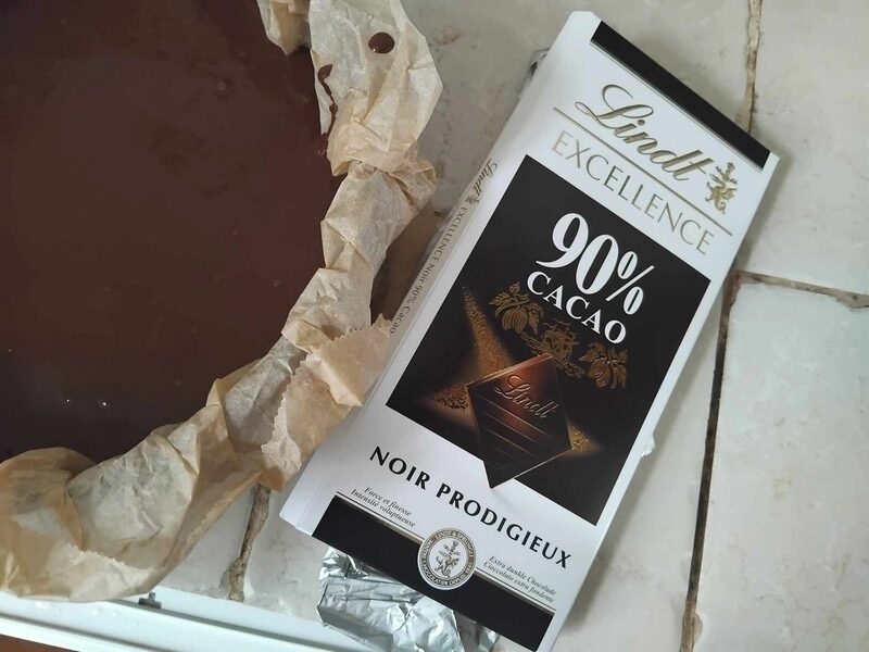 Chocolat à 90% de LINDT