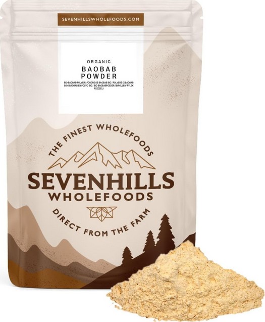 Poudre de baobab SEVEN HILLS WHOLE FOODS