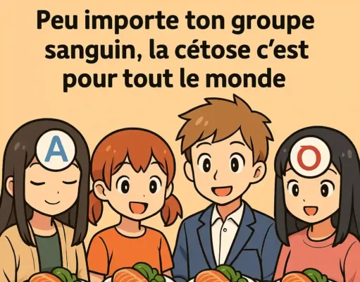 Les types sanguins et le céto