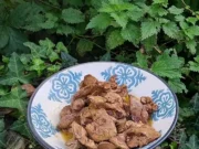 Foies de volaille aux beurre et vinaigre