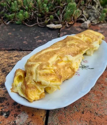 Omelette à la mayonnaise