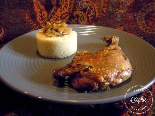 tajine de canard confit