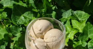 Glace au café hyperprotéinée sans sucre