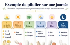 Combinaisons des compléments alimentaires