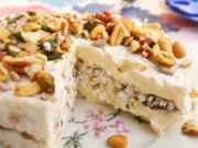 Fromage fourré aux fruits secs